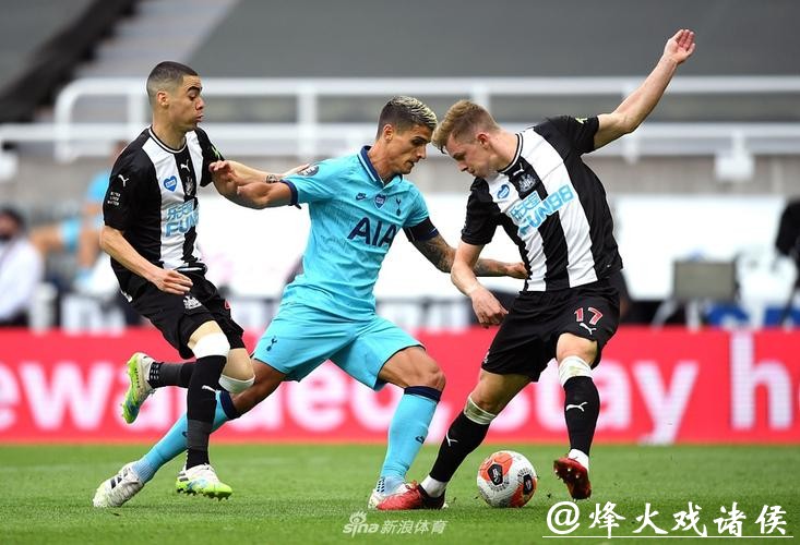 英超-凯恩梅开二度 热刺2-2憾平纽卡斯尔